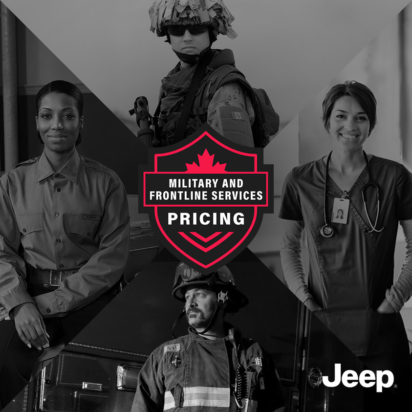 Military and Frontline Services Pricing at Peterborough Chrysler