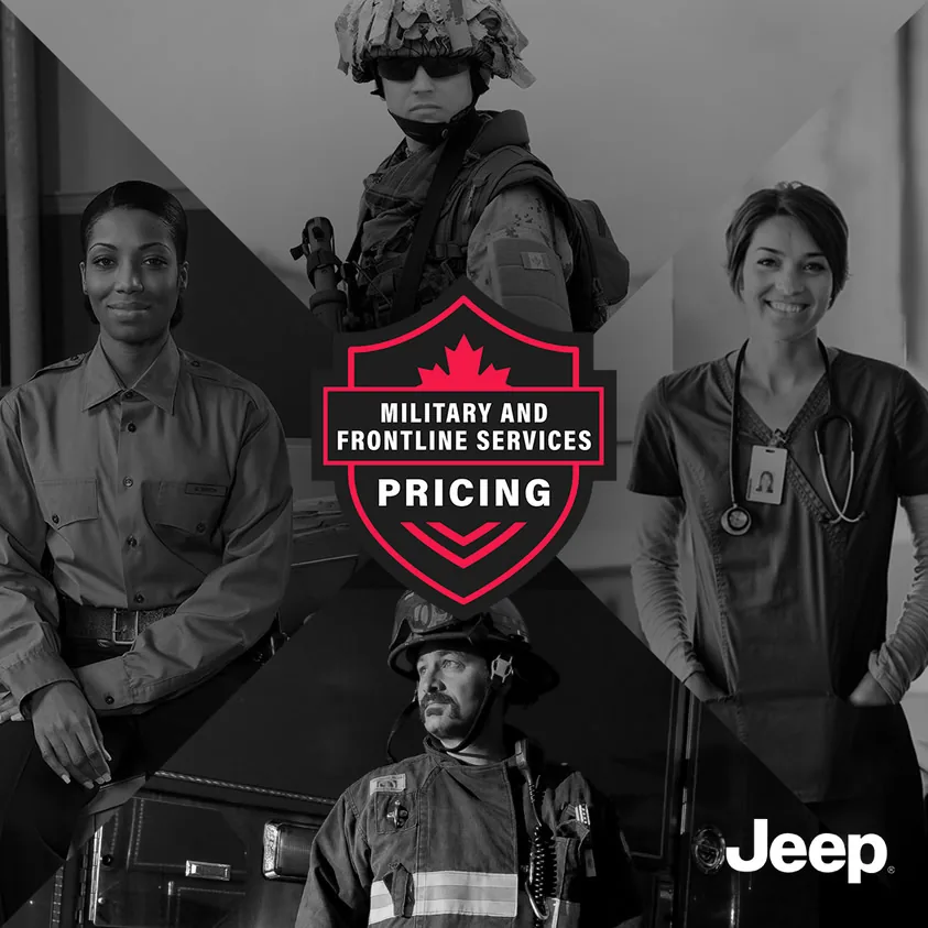Military and Frontline Services Pricing at Peterborough Chrysler
